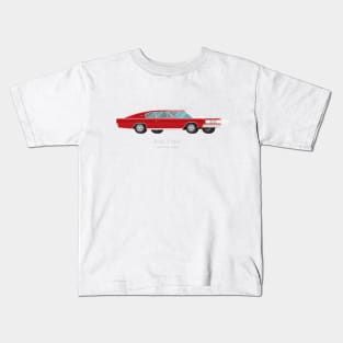 Big Fish - Famous Cars Kids T-Shirt